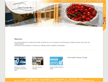 Tablet Screenshot of hotel-grande-rio.com